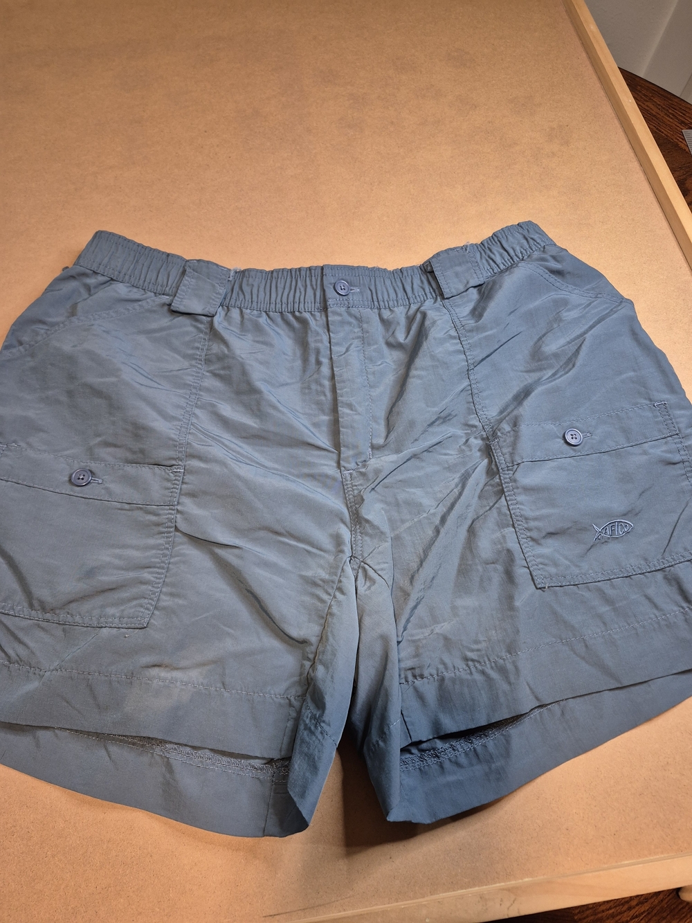 AFTCO Men's Cargo Shorts in Slate Blue 4557
